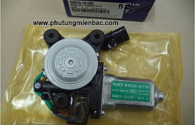 9881026100_Motor lên xuống kính cửa trước trái Santafe Gold