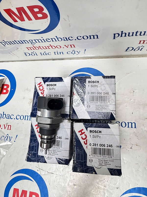 0281006246 Van áp suất thanh rail nhiên liệu 30S