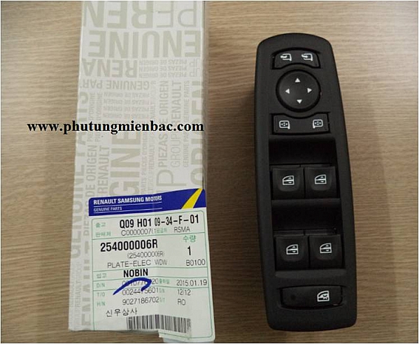 254000006R_Công tắc lên xuống kính tổng Samsung Sm3 2010