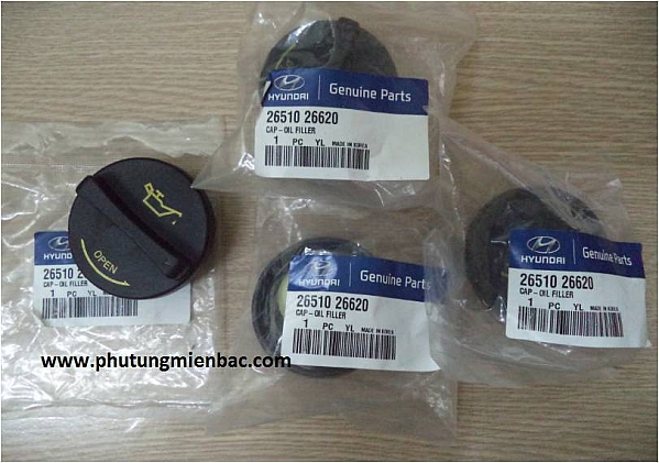 2651026620_Nắp đổ dầu nhớt Hyundai,Kia