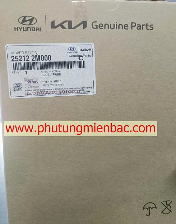 52122M000 Dây curoa tổng Creta, Custin
