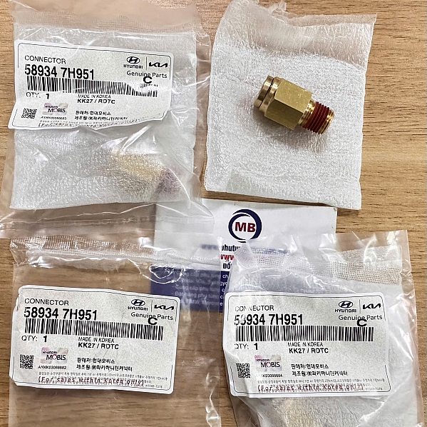 589347H951 Đầu nối bình hơi Univer/ Trago