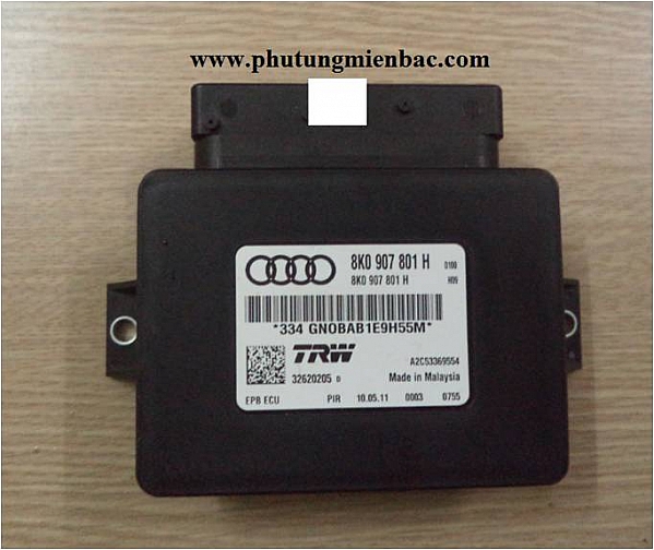 8K0907801_Hộp điều khiển phanh tay Audi A4 2011