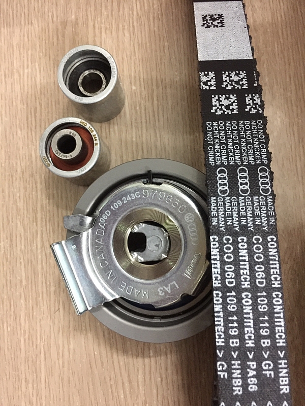 Bộ dây cam,tăng,tì cam Audi TT 