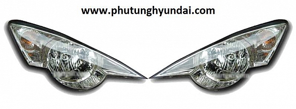 Đèn pha trái phải SSangyong Kyron